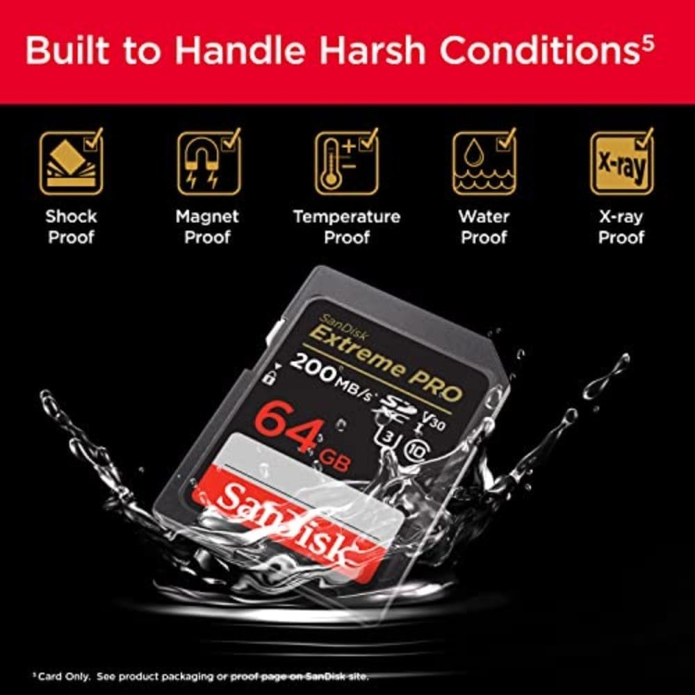 SanDisk Extreme PRO 64GB Memory Card
